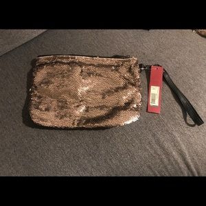 Merona sequin clutch